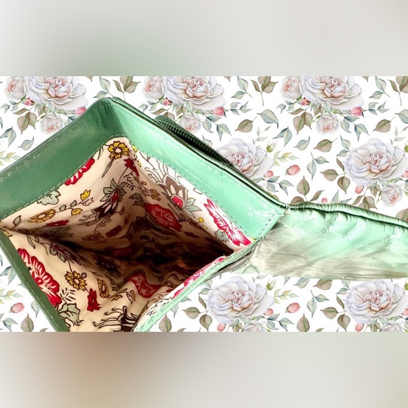 Latico Leather Sage Green Tri-fold Wallet - Picture 10 of 13